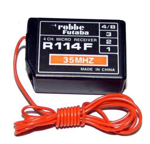 Futaba R114F FM 35MHz Micro Receiver Futaba R114F FM 35MHz Micro Receiver